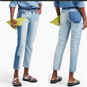 Frame Denim Le Garçon Unmatched in Dinsmore Mix Jeans Size 26/ WORN ONCE